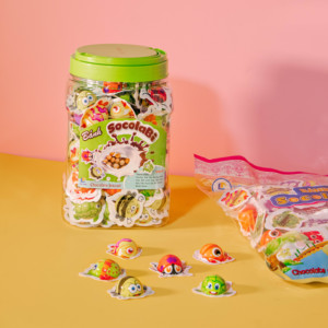 Pastel de chocolate divertido, suave, dulce de dibujos animados con muchas formas de animales divertidos para niños, marca Dai Long - Product Image 3