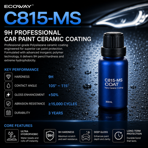 C815-MS 30ml 9H Polysilazane Car <b>Paint</b> Protection Coating with 3 Year Durability Formula for Durable Automotive Exterior Shield - Product Image 2