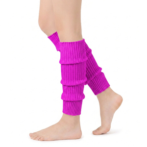 Guêtres pour femmes en tricot épais, manchons de jambe chauds et doux pour l'hiver, couvre-bottes extensibles pour femmes, meilleure qualité avec service OEM ODM - Product Image 1