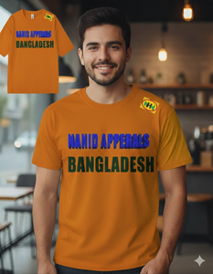 Camiseta para Hombre, Corte Holgado, Camiseta de Algodón de Peso Medio, Camiseta de Algodón Grueso para Hombre, de Fábrica en Bangladesh - Product Image 4