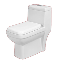 Toilettes modernes en céramique monobloc et deux pièces - Articles sanitaires faciles à installer