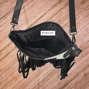 Vente chaude texas longhorn sac à franges en cuir sac à bandoulière repoussé à la main sac à main femmes sculpture cuir épaule sac à bandoulière - Product Image 4