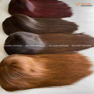 Super Vente Perruque de Cheveux Bruts Vietnamiens Super Double Dessiné Sans Densité 200% Os Droite Vendeur de Cheveux Bruts Vietnamiens - Product Image 1