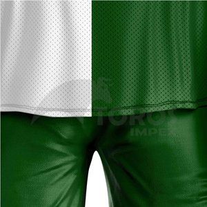 Maillot de hockey sur glace personnalisé pour homme, vert et blanc, impression par sublimation, kit uniforme respirant, vêtements de sport pour adulte - Product Image 6