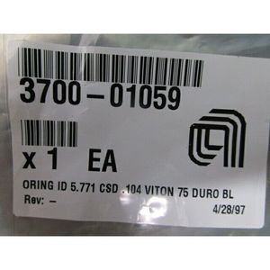 AMAT 3700-01059 Oring ID 5.771 CSD .104 75 Duro - Equipo y Piezas de Semiconductores de Confianza de Marca Global - Product Image 3