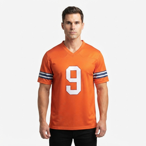 เสื้ออเมริกันฟุตบอลของแท้สำหรับผู้ชายทีมซินซินนาติ bengals Chase 30 andrei iosivas 5 TEE ไซส์ใหญ่ระบายอากาศได้ - Product Image 5