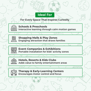 Système de jeu interactif de projection de sable pour enfants pour les aires de jeux et les événements – INEK00010 - Product Image 6