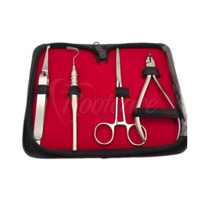 Kit de Instrumentos Dentales Reutilizables, Alicates de Ortodoncia de Funcionamiento Suave - Product Image 5