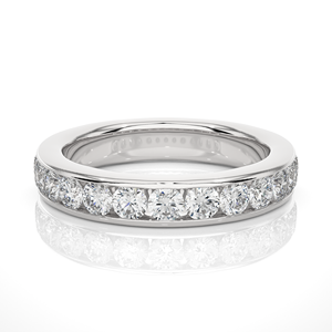 Anillo de Diamantes de Oro Sólido de 18K con 13 Piezas de Diamantes de 0.96CT, Anillo de Diamantes Cultivados en Laboratorio con Certificado IGI y Claridad VS1 - Product Image 3