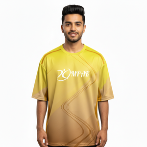 Camiseta Urbana Moderna para Hombre, Sublimada, Estilo Casual, Holgada - Product Image 1