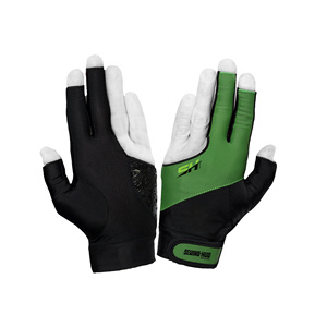 Guantes de Snooker Personalizables de Poliéster y Spandex, Ligeros, de Secado Rápido, con Cierre de Tirón, Duraderos, Antideslizantes y Transpirables para Deportes - Product Image 1