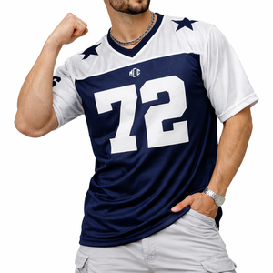 Camiseta Deportiva Transpirable de Secado Rápido para Hombre, Estilo Fútbol Americano, para Fútbol, Running, Ropa Casual Urbana, con Estampado Digital, Tendencia 2026 - Product Image 6