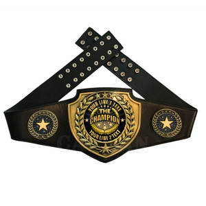 Wholesale Custom Championship Belts High Quality Heavyweight Wrestling Belt Kickboxing Fighting Cheap Unisex Leather - Product Image 4