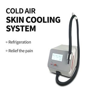 Appareil de refroidissement cutané avancé à air froid pour soulagement de la douleur, traitement au laser, élimination des tatouages, usage en salon - Product Image 1