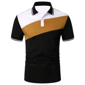 Polo personnalisé avec impression de logo, en coton respirant, coupe ajustée, uniforme de club sportif personnalisé, polo de golf pour homme, t-shirt polo - Product Image 2