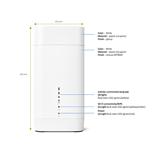 เราเตอร์เกตเวย์ไร้สาย Sagemcom F@ST 5862L 5G NR ประสิทธิภาพสูง พร้อมเทคโนโลยี WIFI 6 เพื่อความเสถียรและความปลอดภัย - Product Image 4
