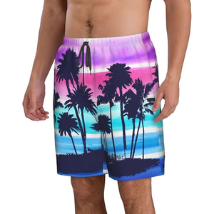 Shorts de Playa Personalizados con Logotipo, de Alta Calidad, Cómodos, con Sublimación y Tela que Absorbe la Humedad - Product Image 4