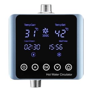 Kit Pompa Scaldabagno Elettrico Istantaneo Intelligente con Termostato, Timer e Schermo Digitale Integrato per Ricircolo Acqua Lavello - Product Image 1