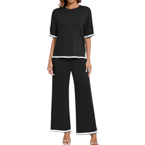 Survêtements pour femmes de haute qualité, respirants, en coton/polyester, 2 en 1, pour un usage décontracté et une personnalisation de la tenue de sport - Product Image 6