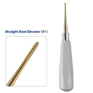 Elevador Dental de Acero Inoxidable, Instrumento Quirúrgico para Dentistas, Extracción de Dientes, Elevador Triangular Recto - Product Image 5