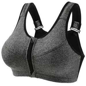 Sujetador Deportivo de Secado Rápido con Cierre Frontal para Mujer, Top Deportivo de Yoga Cómodo y de Alta Venta - Product Image 1