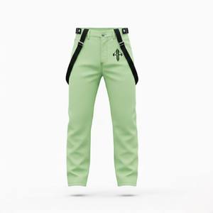 Pantalones de Esquí para Hombre de Alta Calidad, Personalizados, con Cierre de Gancho y Bucle, Aislamiento de Forro Polar Impermeable de 240 g, 100 % Poliéster, Teñido Liso - Product Image 4