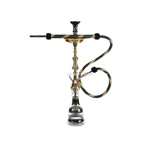 Hookahs-fabricantes de cachimba tradicional egipcia, jarrones de vidrio de lujo, arcilla de cartón exterior, 6 niveles, Farida