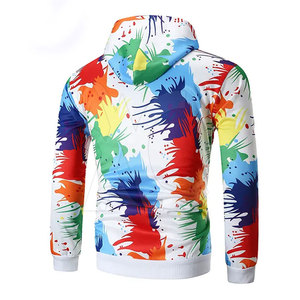 Sudaderas con Estampado Serigrafiado al por Mayor, Sudadera con Capucha de Felpa de Mezcla de Algodón Premium, Sudadera con Logotipo Personalizado para Marcas de Moda - Product Image 2