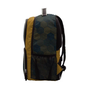 Cheer Squad Backpack With Custom Name Panel Glitter Front <b>Shoe</b> Section Side Bottle <b>Holders</b> & Comfort Padding Cheer Backpack Bags - Product Image 3