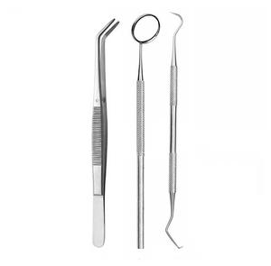 Vente en gros GUJJAR SURGICAL INTERNATIONAL – Kit d'examen dentaire manuel en acier inoxydable de qualité supérieure, stérilisé à haute température, 5 pièces - Product Image 3