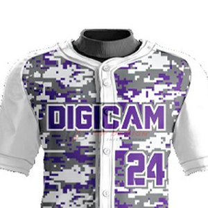 ชุดเบสบอลแบบสั่งทำพิเศษ ระบายอากาศได้ดี ผลิตด้วยเทคนิค Sublimation ผ้าโพลีเอสเตอร์ 100% สีและขนาดตามสั่ง เสื้อผ้ากีฬาทีมชายหญิง ผลิตในปากีสถาน - Product Image 4