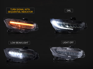 Per <span class=keywords><strong>Honda</strong></span> per la 2016 civica fari a LED versione Full LED per la sostituzione - Product Image 6