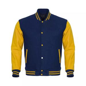 Chaqueta Universitaria Personalizada al por Mayor, Chaquetas Universitarias Bordadas con Estampado Personalizado de Alta Calidad, Chaqueta Universitaria de Béisbol Unisex - Product Image 4