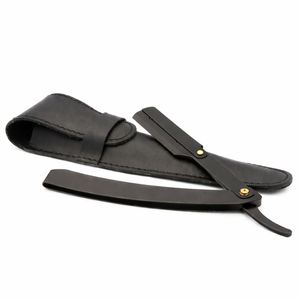 Navaja de afeitar Cut Throat The Jolly Roger de acero inoxidable negro - Product Image 2