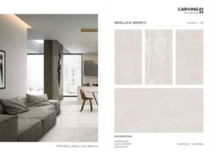 Azulejos de Porcelana Esmaltada Pulida de Gran Formato 600x1200mm para Pisos y Paredes Interiores en Proyectos de Lujo - Product Image 4