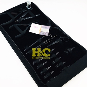 Nuevo Kit de Herramientas para Extensiones de Cabello Negro con Logo, Oferta de Kit de Extensiones de Cabello de Acero Inoxidable, Alicates Sostenibles para Extensiones de Cabello, Herramienta de Alicates para Cinta Adhesiva - Product Image 4