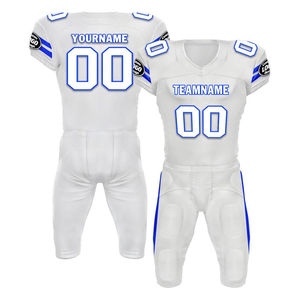 Uniforme de football américain à manches courtes pour hommes, taille plus, best-seller - Vente en gros, personnalisé, haute qualité - Product Image 4