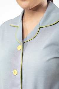 Nuevos Uniformes Médicos Unisex de Venta Caliente, Conjuntos de Scrubs de Jersey y Spandex, Traje de Scrubs para Uso Hospitalario en Verano - Product Image 3