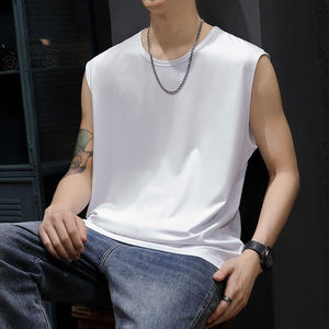 Camiseta sin mangas de malla transpirable Nesta Sports para hombre, chaleco holgado para gimnasio y entrenamiento. - Product Image 3