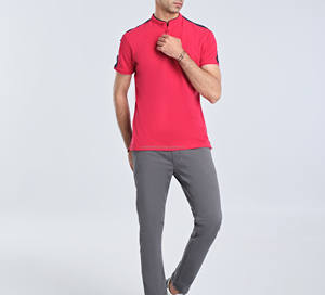 Precio bajo Calidad Hombres 100% Algodón Sólido para camisas Logotipo personalizado Manga corta Transpirable Secado rápido Tallas grandes - Product Image 2