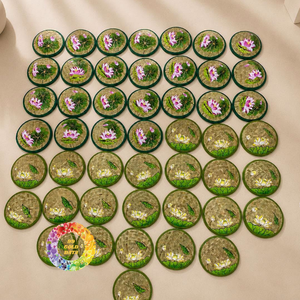 Set de Llavero de Sombrero Redondo Rústico Hecho a Mano en Vietnam y Bolsa de Paja, Regalos Artesanales de Paja Natural para Tiendas de Souvenirs y Eventos - CARYLN - Product Image 6