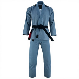 Traje de Judo Personalizado 100% Algodón Unisex, Ropa de Combate Hecha a Medida, Ropa de MMA de Venta Caliente, Secado Rápido, Ecológico, 220g - Product Image 1