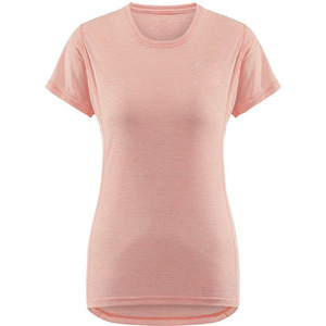 เสื้อยืดคอกลมแขนสั้นผ้าฝ้ายสีดำสำหรับผู้หญิง ทรงปกติ สวมใส่สบาย ผ้าเจอร์ซีย์ ระบายอากาศได้ดี เหมาะกับทุกฤดูกาล สีพื้น - Product Image 4