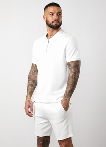 Camiseta Deportiva de Manga Larga para Hombre con Cierre de 1/4, Secado Rápido, Transpirable, para Gimnasio y Running, con Logotipo Personalizado - Product Image 3