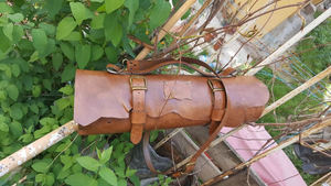 Bolsa Enrollable para Cuchillos de Chef, de Cuero Genuino, Duradera, Diseño OEM, Nueva, LKR-0365 - Product Image 3