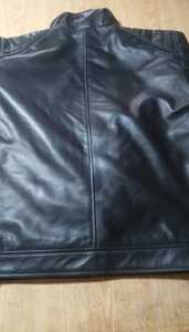 Chaquetas de Cuero Vacuno de Alta Gama en Oferta, Tallas Grandes, con Cuello Alto, Cierre de Cremallera Frontal, Diseño Impermeable y Grueso para Invierno - Product Image 4