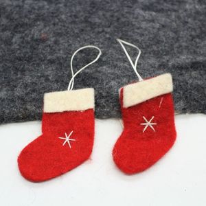 <b>Mini</b> <b>Christmas</b> Stocking <b>Tree</b> Ornament - Product Image 1