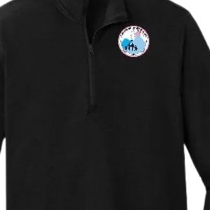 Sweat-shirt à col zippé léger noir pour homme Jack and Jill, décontracté, athlétique, respirant, pour un usage quotidien - Product Image 5