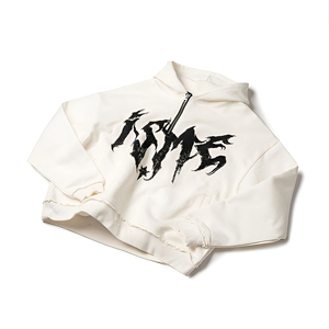 Sweat-shirt à capuche oversize en coton et fibre de bambou pour homme, doux, style streetwear, avec poche avant - Product Image 4
