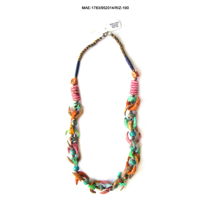 Collar de Cuentas de Colores con Diseño de Huesos, Estilo Bohemio, Joyería de Moda para Mujer, Colgante Multicolor, Accesorio de Fiesta - Product Image 2